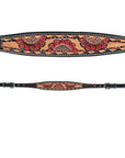 Bar H Equine American Leather Horse Saddle Tack One Ear Headstall | Breast Collar | Browband Headstall | Wither Strap | Tack Set for Horses BER112