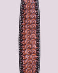 Bar H Equine Daisy Nash Floral Hand Tooled Horse Western Leather One Ear Headstall Brown