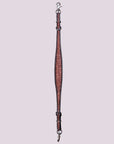 Bar H Equine Daisy Nash Floral Hand Tooled Horse Western Leather One Ear Headstall Brown