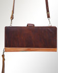 American Darling Wristlet Genuine Leather Women Bag Western Handbag Purse