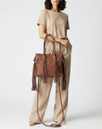 American Darling Tote Full Grain Genuine Leather Western Women Bag Handbag Purse | Travel Bags College Casual