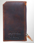 American Darling ADCCM101DR8 Card-Holder Genuine Leather Women Bag Western Handbag Purse