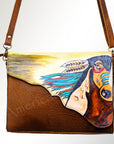 American Darling ADBGM232R2 Cross Body Genuine Leather women bag western handbag purse