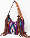 Hobo Saddle Blanket Leather Western Style Handbag for Women with Timeless Craftsmanship