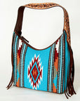 Hobo Saddle Blanket Leather Western Style Handbag for Women with Timeless Craftsmanship