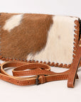 American Darling Organizer Saddle Blanket Genuine Leather Western Women Bag Handbag Purse | for Cute Travel