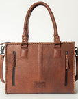 American Darling Briefcase Hair-On Genuine Leather Women Bag Western Handbag Purse