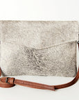 American Darling ADBGS178BRAH Envelope Hair On Genuine Leather women bag western handbag purse