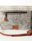 American Darling ADBGS178BRAH Envelope Hair On Genuine Leather women bag western handbag purse