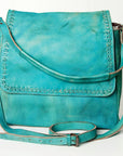 Never Mind Nmbg132A Hobo Vintage Handmade Genuine Cowhide Leather Women Bag Western Handbag Purse