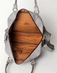 Never Mind Nmbg133A Tote Vintage Handmade Genuine Cowhide Leather Women Bag Western Handbag Purse