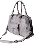Never Mind Nmbg133A Tote Vintage Handmade Genuine Cowhide Leather Women Bag Western Handbag Purse