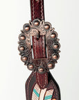 American Darling ADPAF133-HS Western Horse One Ear Headstall Leather