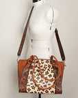 American Darling Tote Hand Tooled Genuine Leather Women Bag Western Handbag Purse