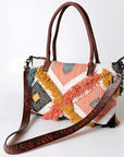 American Darling Cross Body Ii Saddle Blanket Genuine Leather Women Bag Western Handbag Purse