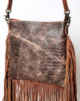 American Darling GIBGX274 Crocodile Embossed Genuine Leather Women Bag Western Handbag Purse