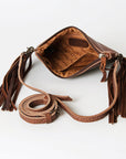 American Darling GIBGX283 Crocodile Embossed Genuine Leather Women Bag Western Handbag Purse