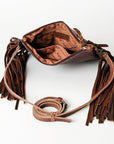 American Darling GIBGX277 Crocodile Embossed Genuine Leather Women Bag Western Handbag Purse