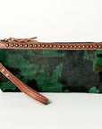 American Darling Wristlet Hair on Genuine Leather Western Women Bag | Handbag Purse | Women Wristlet | Wristlet Wristlet | Travel Wristlet | Leather Wristlet | Clutch Wristlet