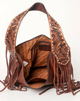 American Darling ADBGA219A Tote Hand Tooled Genuine Leather women bag western handbag purse