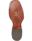 El General Square Toe Ankle Boot in Vintage Gold