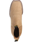 El General Square Toe Ankle Boot — Nubuck Sand