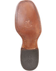 El General Square Toe Ankle Boot in Nobuck Brown