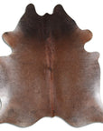 7 Ft X 6.5 Ft Genuine Brazilian Cowhide Skin Rug by Hilason | Hair-On Leather Home Décor Carpet