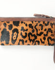 American Darling Wristlet Hair on Genuine Leather Western Women Bag | Handbag Purse | Women Wristlet | Wristlet Wristlet | Travel Wristlet | Leather Wristlet | Clutch Wristlet