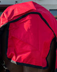 Hilason 1200D Turnout Light Winter Waterproof Rain Sheet Horse Sheet Black