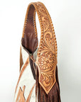 Hobo Hair On Saddle Blanket Genuine Leather Western Bag For Women