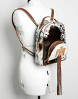 American Darling Hair On Genuine Leather Women Bag Western Handbag Purse