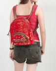American Darling Hand Tooled Hair On Genuine Leather Women Bag Western Handbag Purse