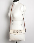 American Darling ADBGS178K Envelope Hair On Genuine Leather women bag western handbag purse