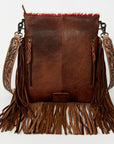 American Darling ADBGS192M Messenger Hair On Genuine Leather women bag western handbag purse