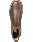 El General Square Toe Ankle Boot in Copper