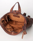 American Darling Saddle Blanket Genuine Leather Women Bag Western Handbag Purse