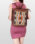 American Darling Saddle Blanket Genuine Leather Women Bag Western Handbag Purse