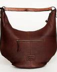 American Darling HOBO Hand Tooled Hair-on Genuine Leather women bag western handbag purse