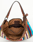 American Darling HOBO Hand Tooled Hair-on Genuine Leather women bag western handbag purse