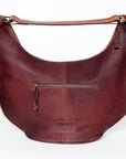 American Darling HOBO Hand Tooled Hair-on Genuine Leather women bag western handbag purse