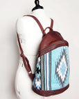 American Darling Saddle Blanket Genuine Leather Women Bag Western Handbag Purse