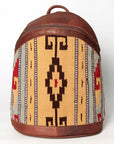 American Darling Saddle Blanket Genuine Leather Women Bag Western Handbag Purse