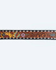 American Darling ADBRF178 Hand tooled carved Genuine Leather Bracelet women