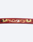 American Darling Bracelet Hand Tooled Carved Genuine Leather Women | Handmade Western Rustic