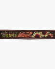 American Darling ADBRF186 Hand tooled carved Genuine Leather Bracelet women