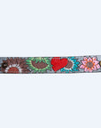 American Darling ADBRF189 Hand tooled carved Genuine Leather Bracelet women