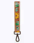 American Darling Hand Tooled Genuine Leather Handle Strap for Wristlet Bag Phone Wrist Keychain Wallet Purse Clutch Cellphone