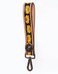 American Darling Hand Tooled Genuine Leather Handle Strap for Wristlet Bag Phone Wrist Keychain Wallet Purse Clutch Cellphone