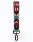 American Darling Hand Tooled Genuine Leather Handle Strap for Wristlet Bag Phone Wrist Keychain Wallet Purse Clutch Cellphone